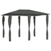 Pavilion cu huse pentru stâlpi, antracit, 3x4x2,6 m, 160 g/m² - WALTI WALTI