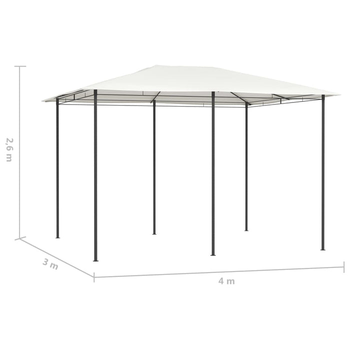 Pavilion, crem, 3x4x2,6 m, 160 g/m² - WALTI WALTI