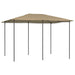 Pavilion, gri taupe, 3x4x2,6 m, 160 g/m² - WALTI WALTI