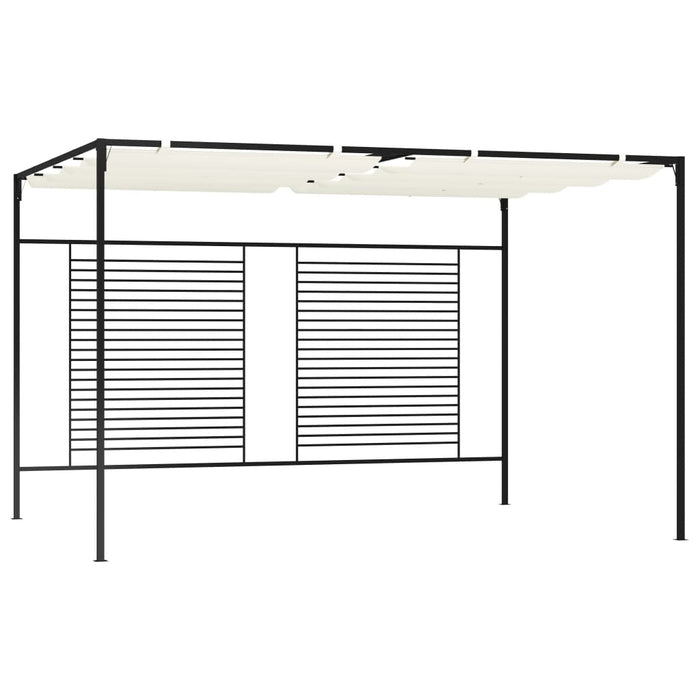 Pavilion grădină acoperiș retractabil crem 3x4x2,3 m 180 g/m² - WALTI WALTI