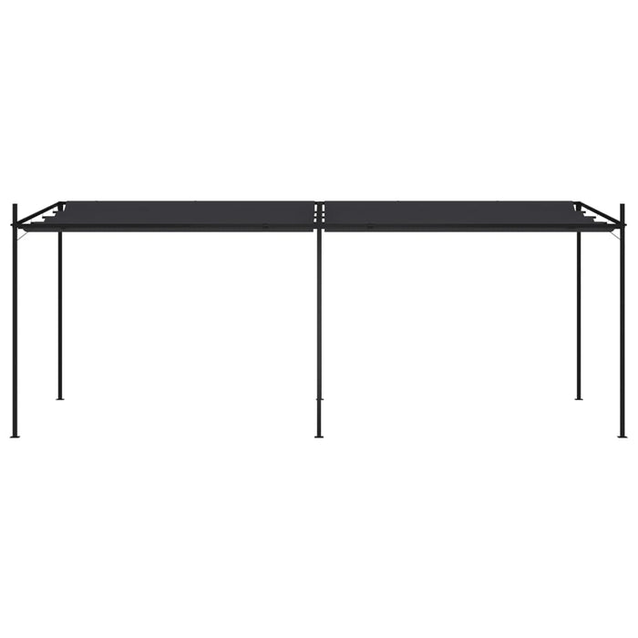 Pavilion cu acoperiș retractabil, antracit, 600x300x233 cm - WALTI WALTI