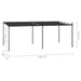 Pavilion cu acoperiș retractabil, antracit, 600x300x233 cm - WALTI WALTI