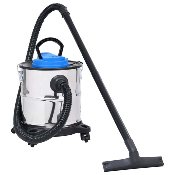 Aspirator de cenușă cu tub și perie, oțel inoxidabil WALTI