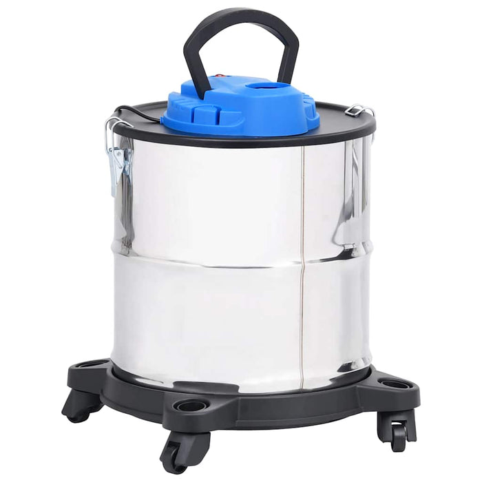 Aspirator de cenușă cu tub și perie, oțel inoxidabil WALTI
