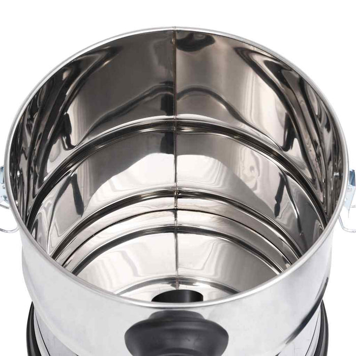 Aspirator de cenușă cu tub și perie, oțel inoxidabil WALTI