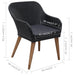 Set mobilier de grădină cu perne, 9 piese, negru, poliratan - WALTI WALTI