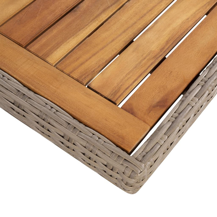 Set mobilier de exterior cu perne, 7 piese, poliratan - WALTI WALTI