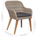Set mobilier de exterior cu perne, 7 piese, poliratan - WALTI WALTI