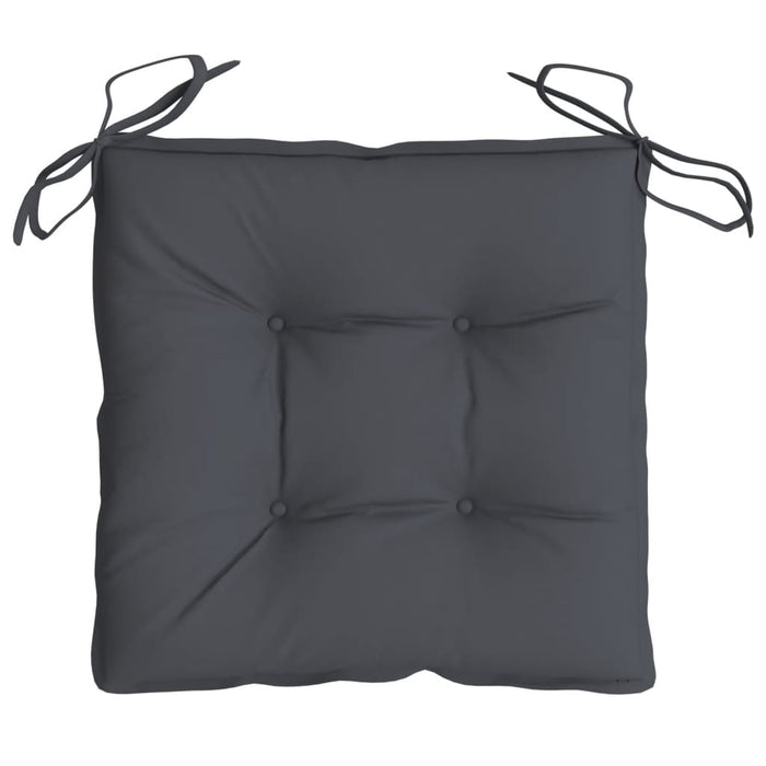 Perne de scaun, 4 buc., antracit, 40x40x7 cm, textil oxford - WALTI WALTI