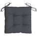 Perne de scaun, 4 buc., antracit, 40x40x7 cm, textil oxford - WALTI WALTI