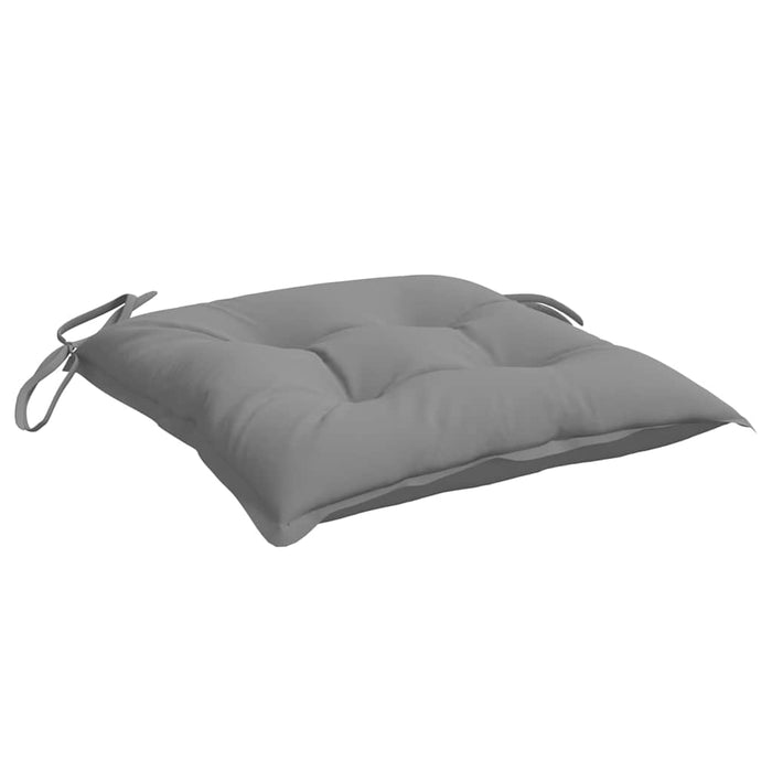 Perne de scaun, 6 buc., gri, 40x40x7 cm, textil oxford WALTI