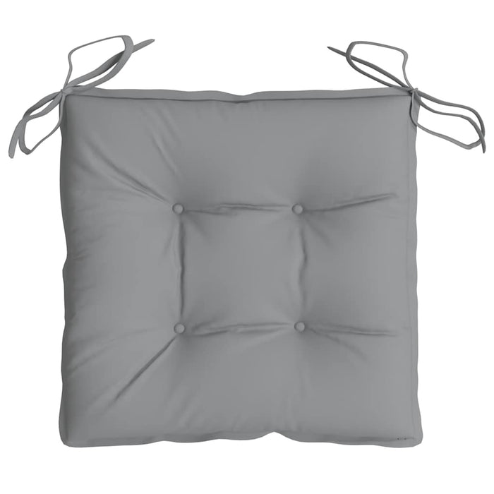 Perne de scaun, 6 buc., gri, 40x40x7 cm, textil oxford WALTI