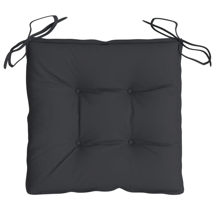 Perne de scaun, 2 buc., negru, 40x40x7 cm, textil oxford WALTI