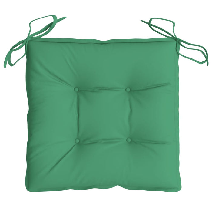 Perne de scaun, 2 buc., verde, 50 x 50 x 7 cm, textil WALTI
