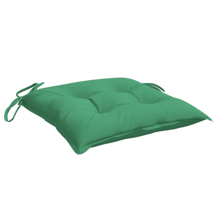 Perne de scaun, 4 buc., verde, 50 x 50 x 7 cm, textil WALTI