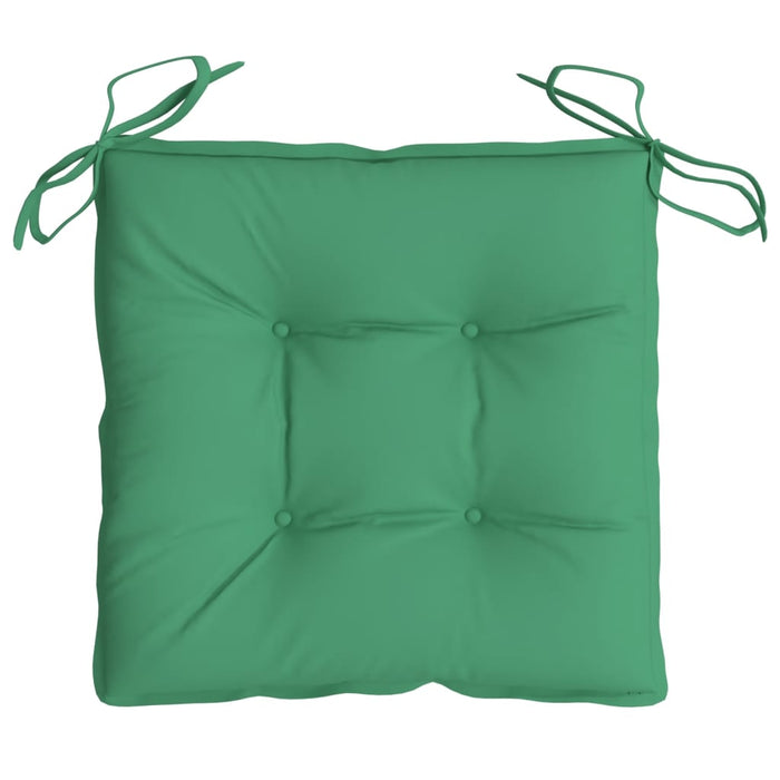 Perne de scaun, 4 buc., verde, 50 x 50 x 7 cm, textil WALTI