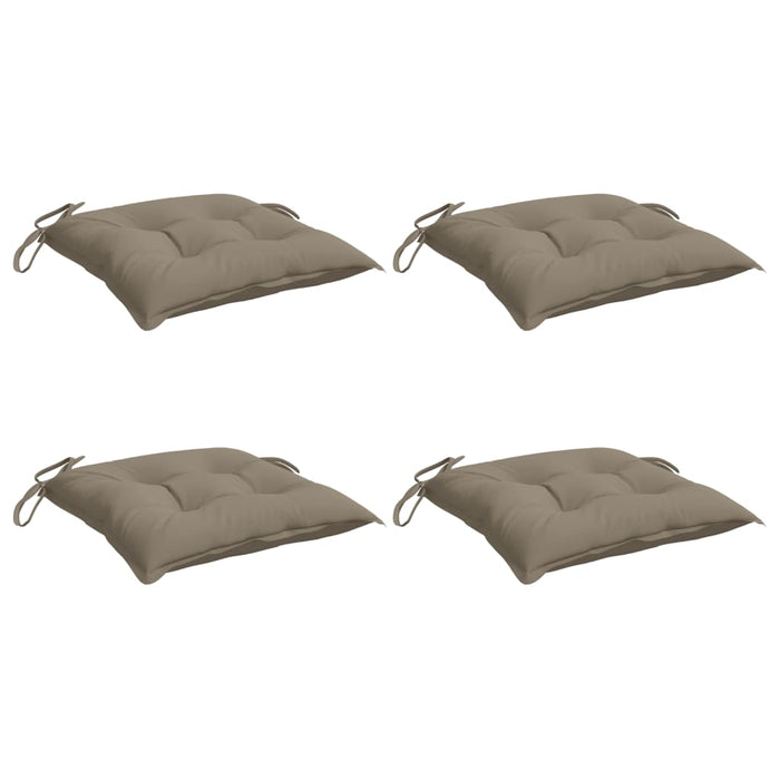Perne de scaun, 4 buc., gri taupe, 50x50x7 cm, textil oxford - WALTI WALTI