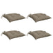 Perne de scaun, 4 buc., gri taupe, 50x50x7 cm, textil oxford - WALTI WALTI