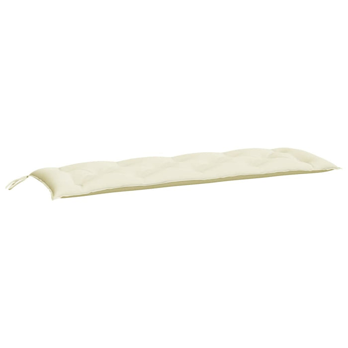 Pernă bancă de grădină, alb crem, 150x50x7 cm, textil oxford - WALTI WALTI