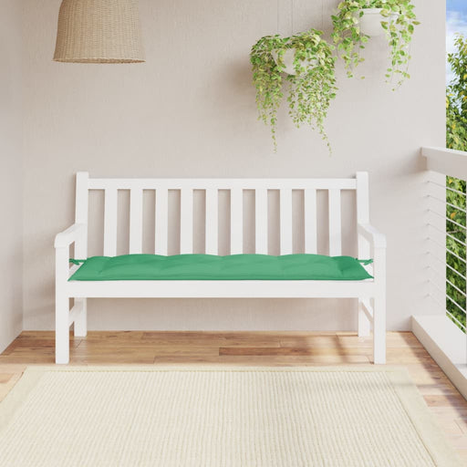 Pernă bancă de grădină, verde, 150x50x7 cm, material oxford - WALTI WALTI
