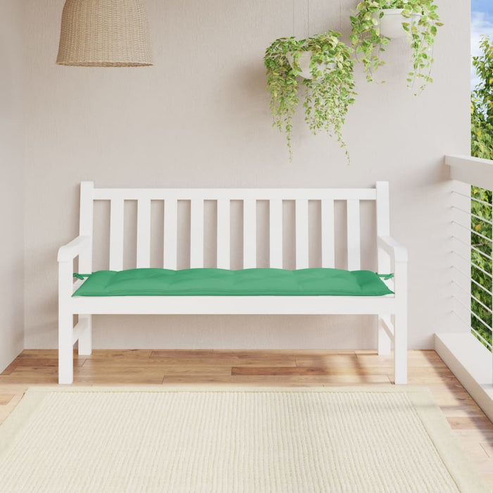 Pernă bancă de grădină, verde, 150x50x7 cm, material oxford - WALTI WALTI