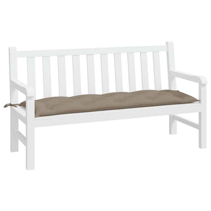 Pernă bancă de grădină, gri taupe, 150x50x7 cm, material oxford WALTI
