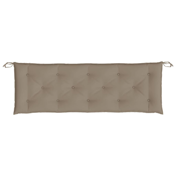 Pernă bancă de grădină, gri taupe, 150x50x7 cm, material oxford WALTI