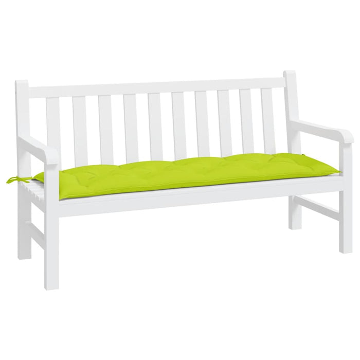 Pernă de bancă, verde aprins, 150x50x7 cm, material oxford - WALTI WALTI