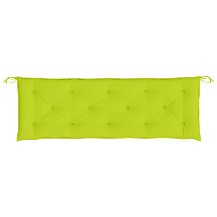 Pernă de bancă, verde aprins, 150x50x7 cm, material oxford - WALTI WALTI