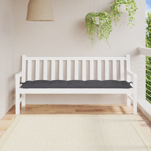 Pernă bancă de grădină, antracit, 180x50x7 cm, material oxford - WALTI WALTI