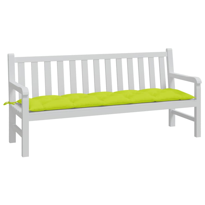 Pernă bancă de grădină verde aprins 180x50x7 cm material oxford - WALTI WALTI