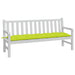 Pernă bancă de grădină verde aprins 180x50x7 cm material oxford - WALTI WALTI