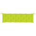 Pernă bancă de grădină verde aprins 180x50x7 cm material oxford - WALTI WALTI