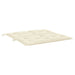 Pernă bancă de grădină, alb crem 100x(50+50)x7 cm textil oxford - WALTI WALTI