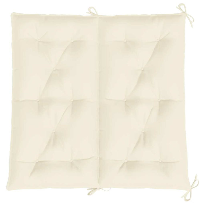 Pernă bancă de grădină, alb crem 100x(50+50)x7 cm textil oxford - WALTI WALTI