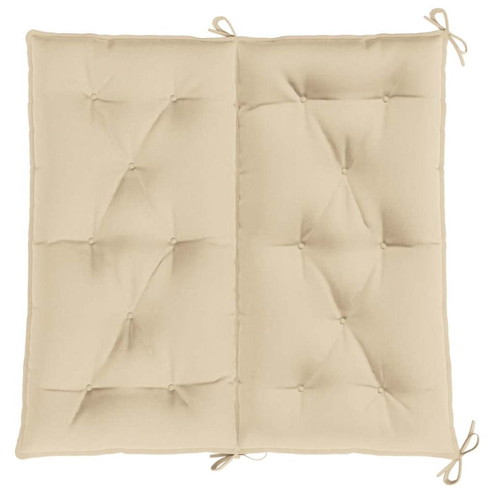 Pernă bancă de grădină, bej, 100x(50+50)x7 cm, material oxford WALTI
