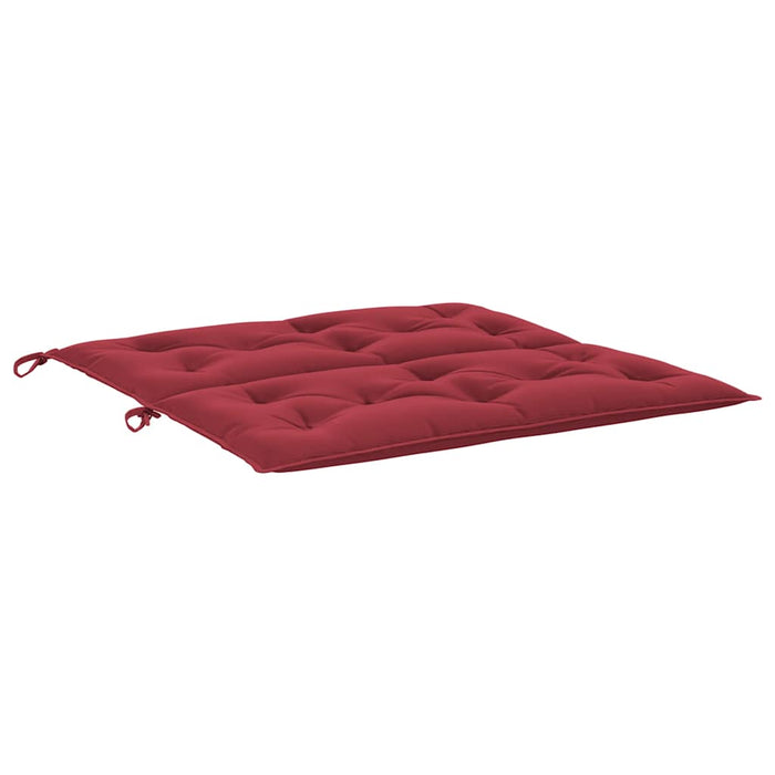 Pernă bancă de grădină roșu vin 100x(50+50)x7cm material oxford WALTI