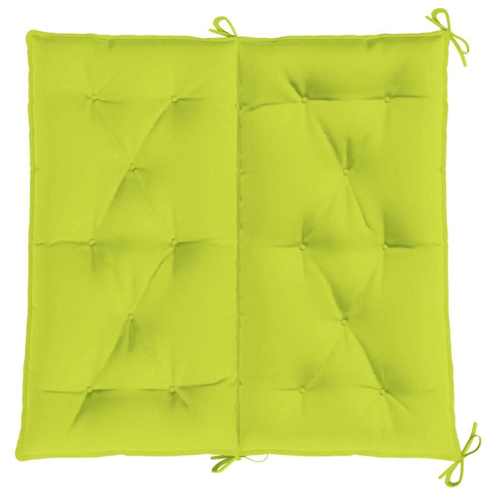 Pernă bancă grădină, verde aprins 100x(50+50)x7cm textil oxford - WALTI WALTI