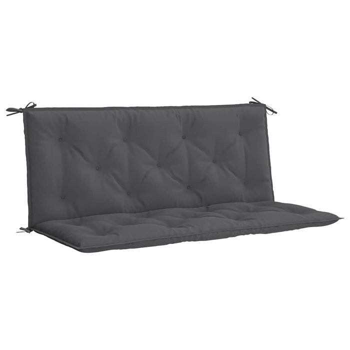 Pernă bancă de grădină antracit 120x(50+50)x7cm material oxford - WALTI WALTI