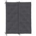 Pernă bancă de grădină antracit 120x(50+50)x7cm material oxford - WALTI WALTI