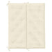 Pernă bancă de grădină, alb crem 120x(50+50)x7 cm textil oxford - WALTI WALTI