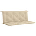 Pernă bancă de grădină, bej, 120x(50+50)x7 cm, material oxford - WALTI WALTI
