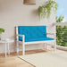 Pernă de bancă albastru deschis 120x(50+50)x7cm material oxford - WALTI WALTI