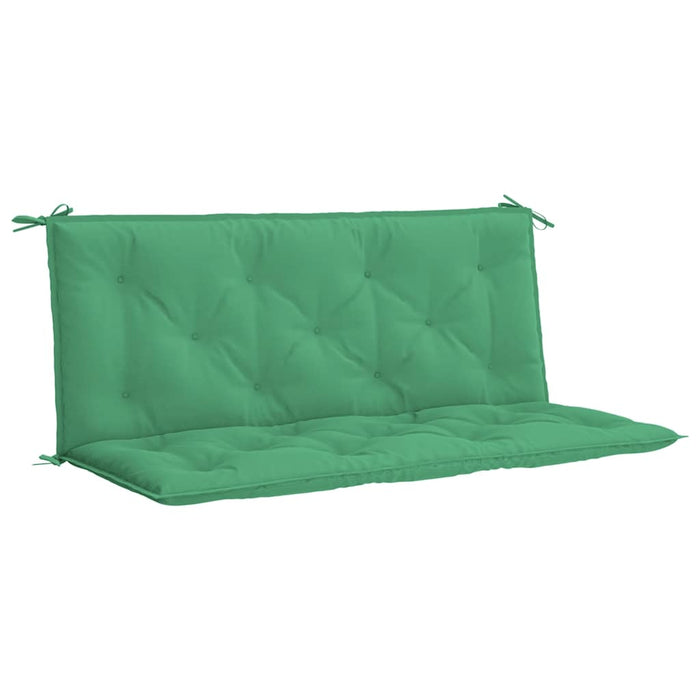 Pernă bancă de grădină, verde, 120x(50+50)x7cm, material oxford WALTI