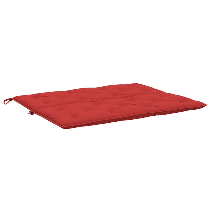 Pernă de bancă de grădină roșu 120x(50+50)x7 cm material oxford WALTI