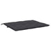 Pernă bancă de grădină, negru, 120x(50+50)x7cm, material oxford - WALTI WALTI