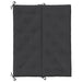 Pernă bancă de grădină, negru, 120x(50+50)x7cm, material oxford - WALTI WALTI