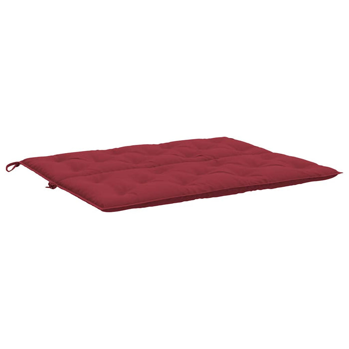 Pernă bancă de grădină roșu vin, 120x(50+50)x7cm, textil oxford - WALTI WALTI