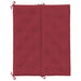 Pernă bancă de grădină roșu vin, 120x(50+50)x7cm, textil oxford - WALTI WALTI