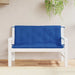 Pernă bancă de grădină albastru 120x(50+50)x7cm material oxford - WALTI WALTI